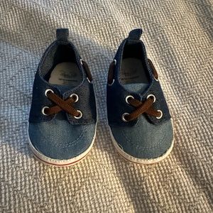 Blue shoes 6-9 months